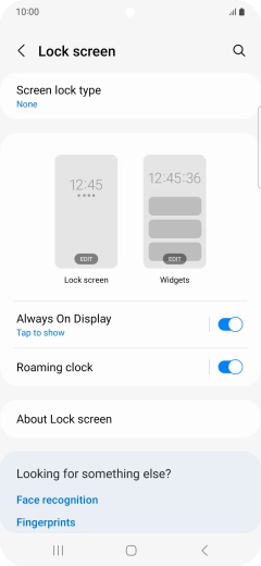 Press the Home key to return to the home screen. Press the Home key to return to the home screen.