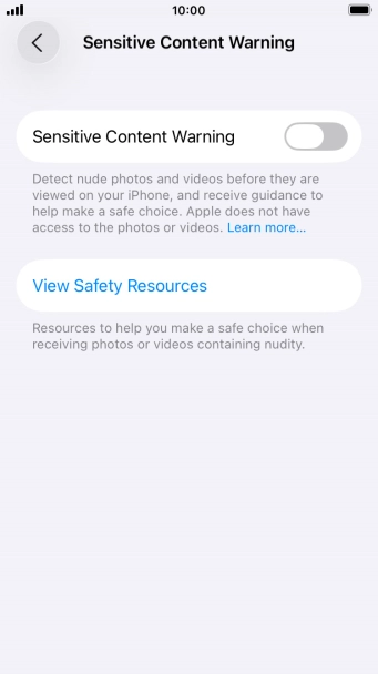 Press the indicator next to Press the indicator next to
