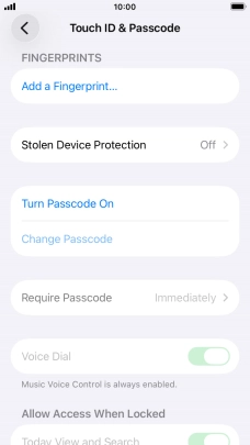 Press Add a Fingerprint.... Press Add a Fingerprint....