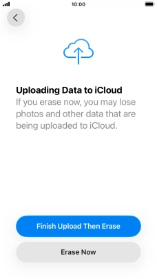 Press Erase Now. Press Erase Now.