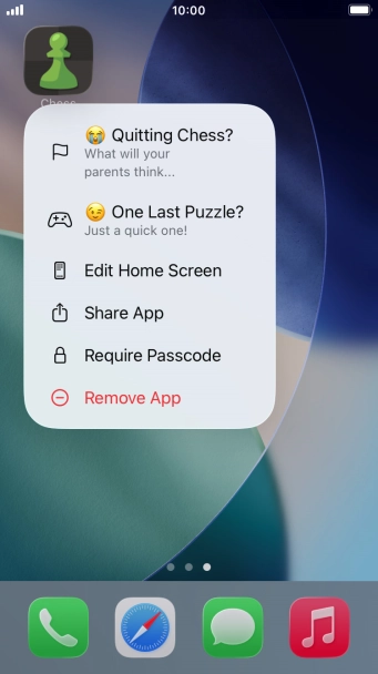 Press Require Passcode. Press Require Passcode.