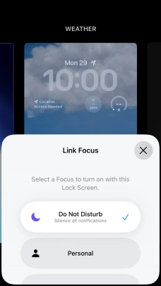 Press the close icon. Press the close icon.