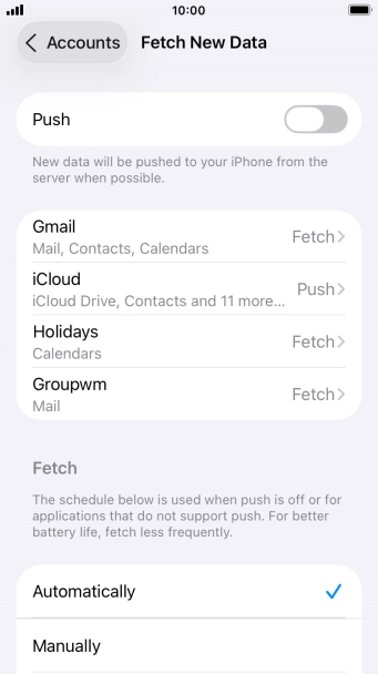 If you turn off the function, press the required setting. If you turn off the function, press the required setting.