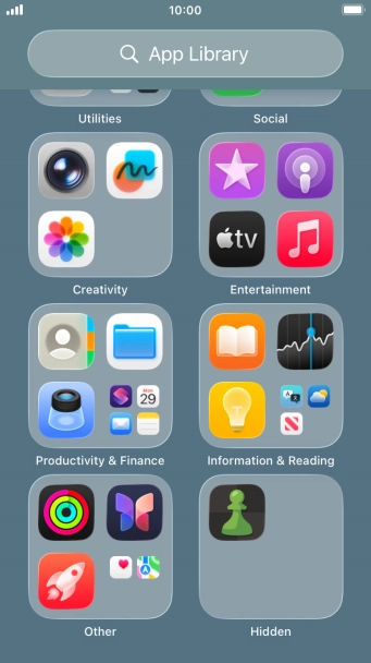 Press and hold the required app. Press and hold the required app.