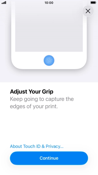 Press Continue. Press Continue.