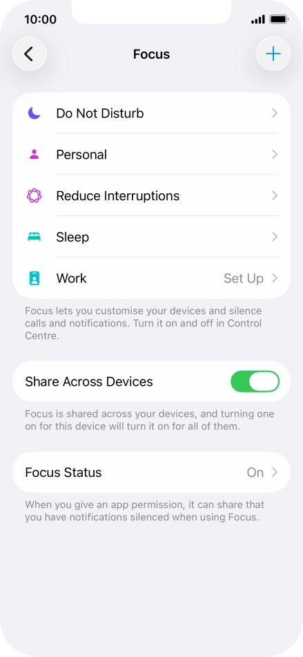 Press Do Not Disturb. Press Do Not Disturb.