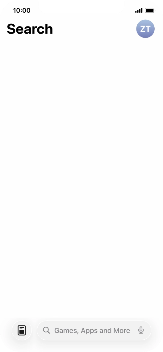 Press the search field and key in the name or subject of the required app. Press the search field and key in the name or subject of the required app.