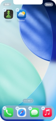 Press Done. Press Done.