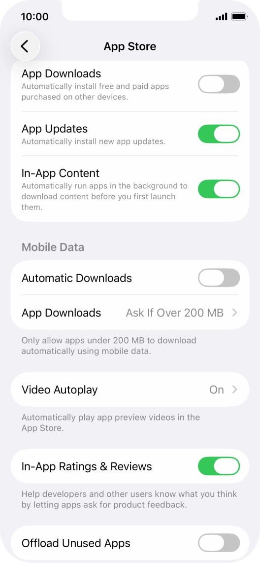 Press the indicator next to Press the indicator next to