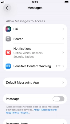 Press the indicator next to Press the indicator next to