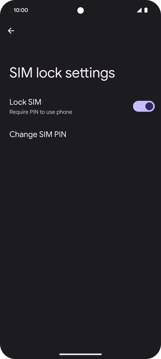 Press the indicator next to Press the indicator next to