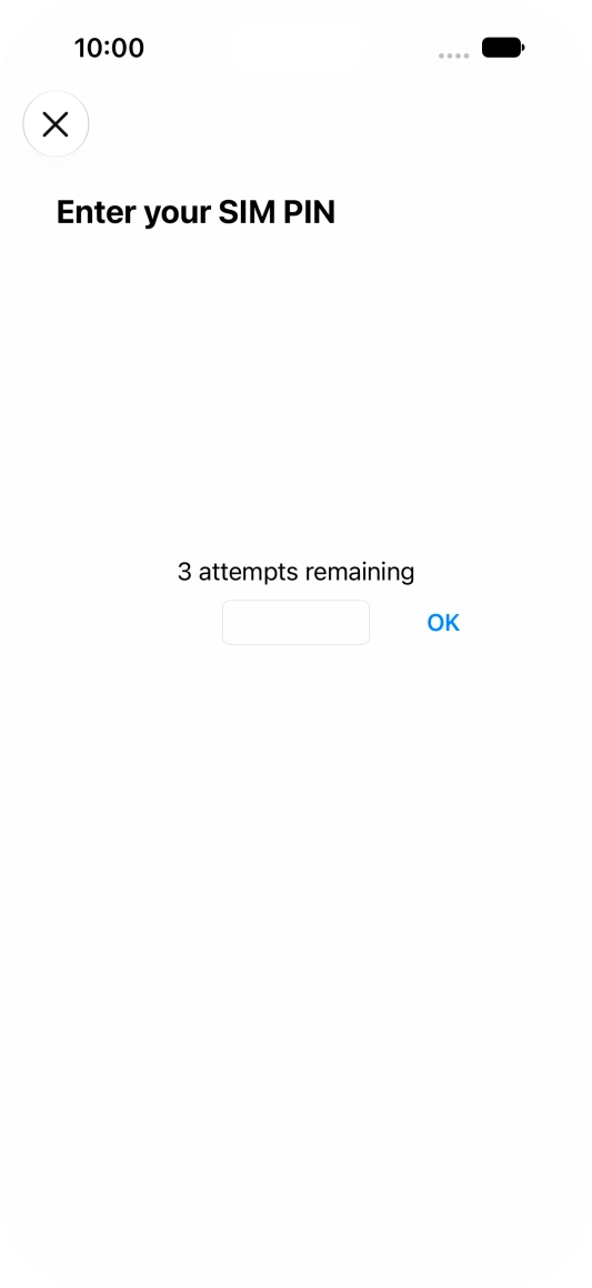 If your SIM is locked, key in your PIN and press OK. The default PIN is 1111. If your SIM is locked, key in your PIN and press OK. The default PIN is 1111.