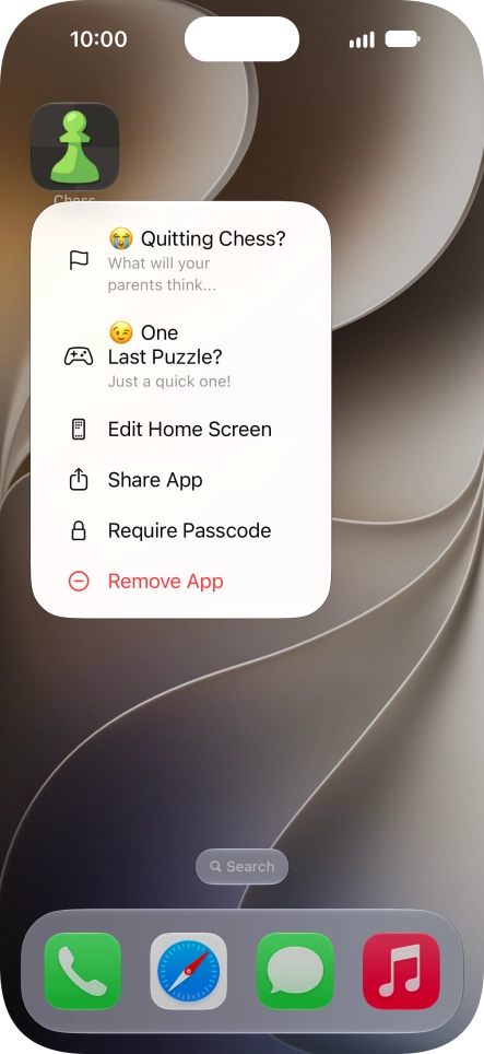 Press Require Passcode. Press Require Passcode.