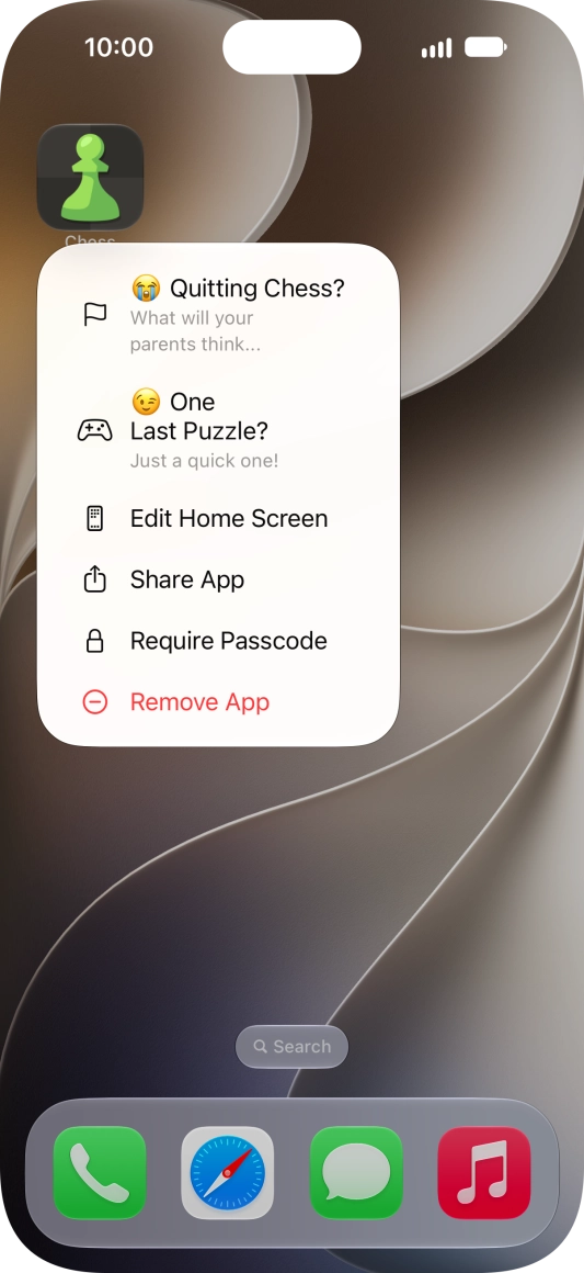 Press Require Passcode. Press Require Passcode.