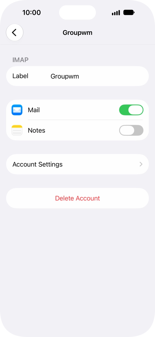 Press Account Settings. Press Account Settings.