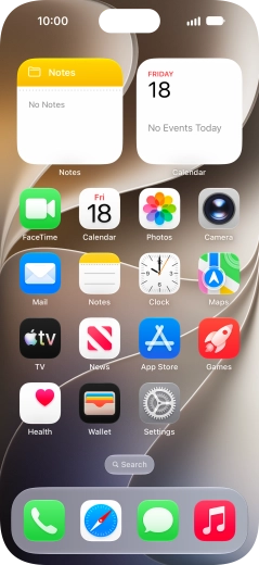 Slide your finger slowly upwards starting from the bottom of the screen until the list of running applications is displayed. Slide your finger slowly upwards starting from the bottom of the screen until the list of running applications is displayed.
