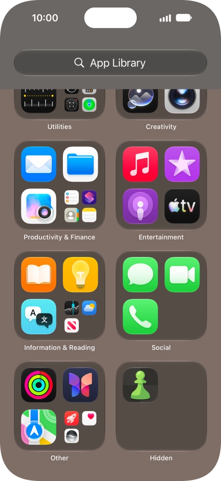 Press and hold the required app. Press and hold the required app.