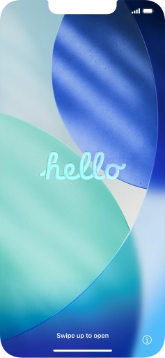 Slide your finger upwards starting from the bottom of the screen. Slide your finger upwards starting from the bottom of the screen.