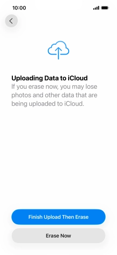 Press Erase Now. Press Erase Now.