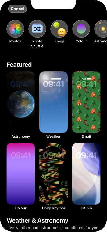 Press the required category and follow the instructions on the screen to select the required background image. Press the required category and follow the instructions on the screen to select the required background image.