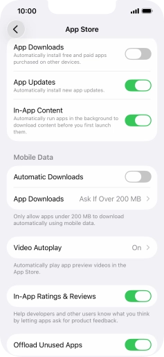 Press the indicator next to Press the indicator next to