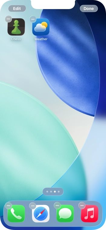 Press Done. Press Done.