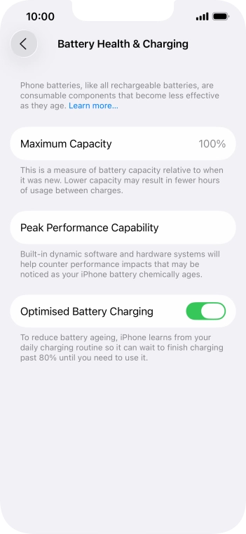 Press the indicator next to Press the indicator next to