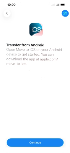 To transfer content to your phone, you need to install the app To transfer content to your phone, you need to install the app