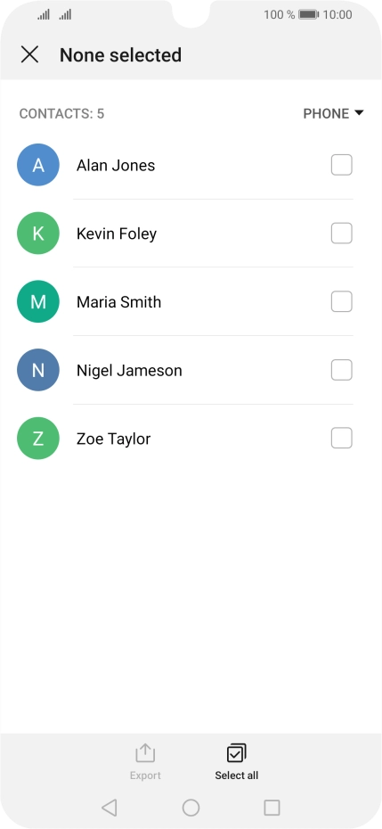 Press Select all. Press Select all.