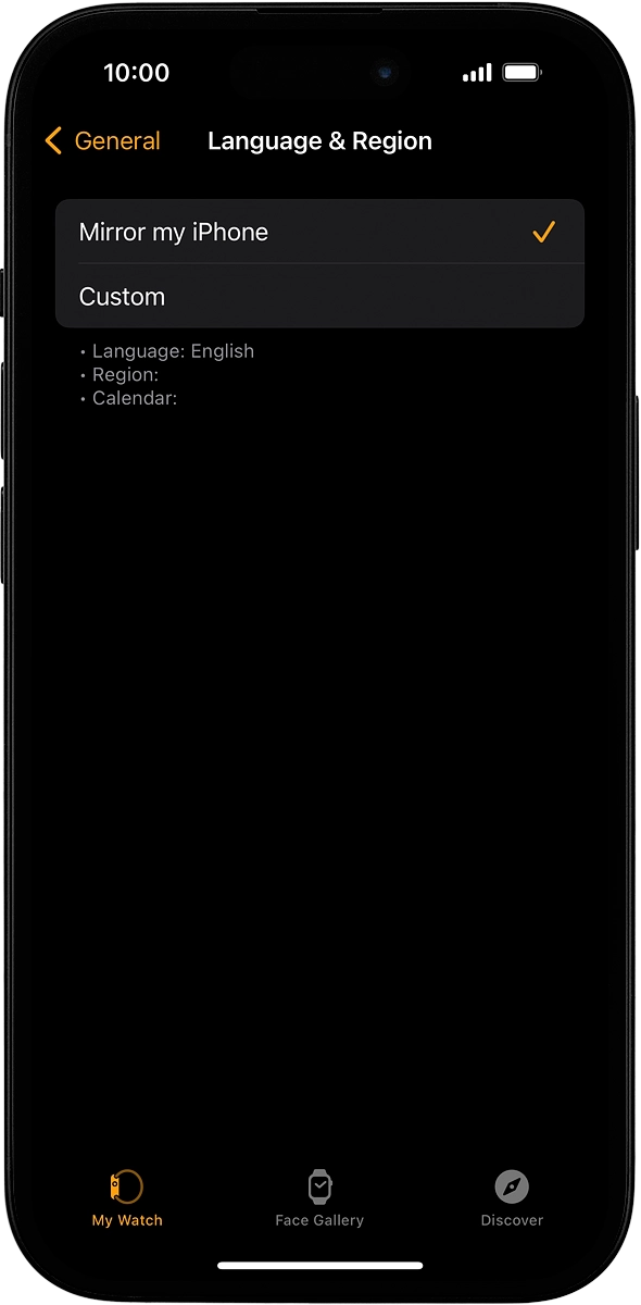On your phone: Press Custom. On your phone: Press Custom.
