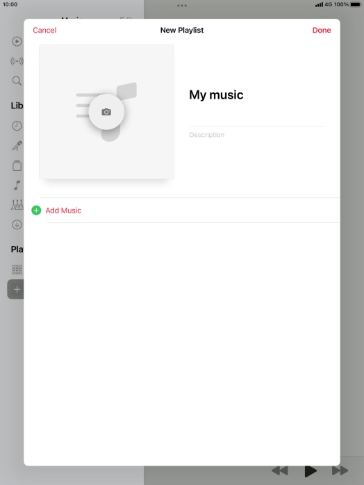 Press Add Music. Press Add Music.
