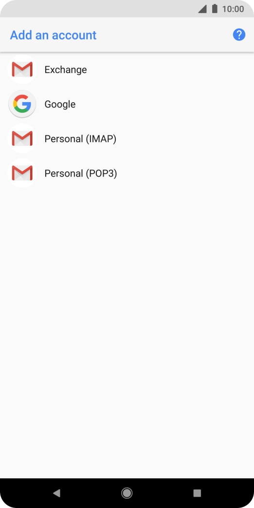 Press Google. Press Google.