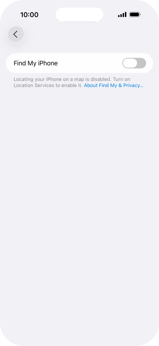 Press the indicator next to Press the indicator next to