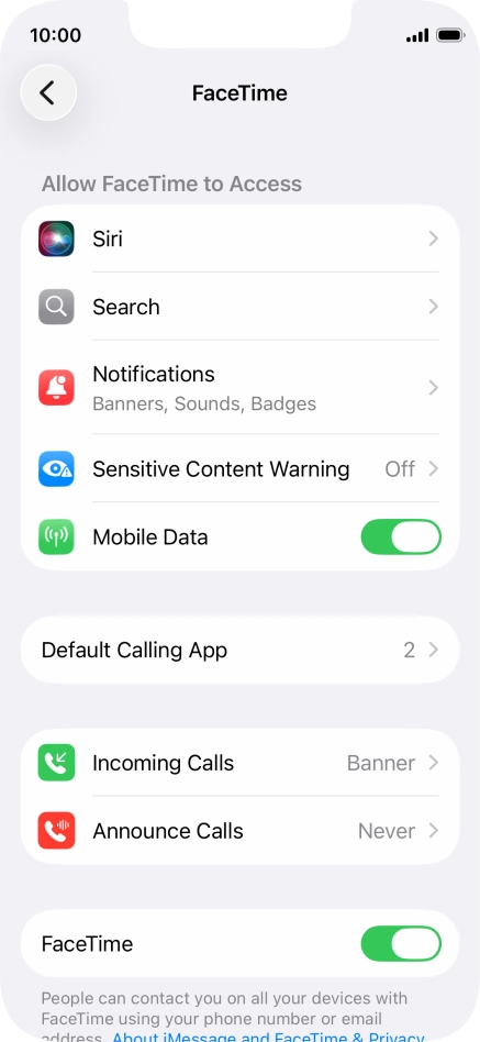 Press the indicator next to Press the indicator next to