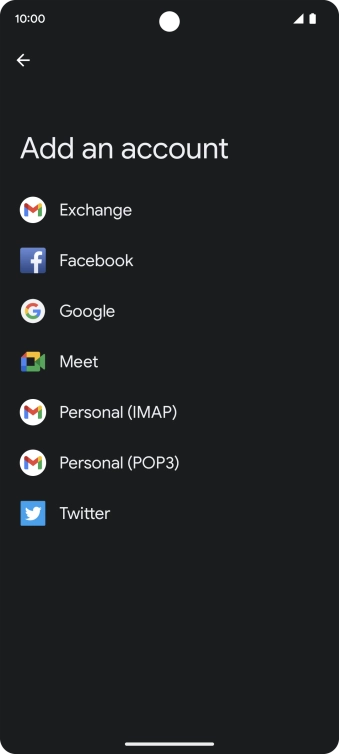 Press Personal (POP3). Press Personal (POP3).