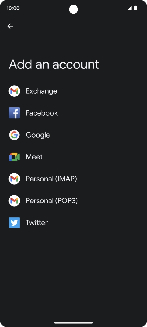 Press Google. Press Google.