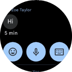 Press the microphone icon. Press the microphone icon.