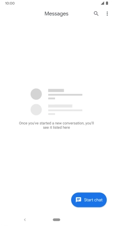 Press Start chat. Press Start chat.