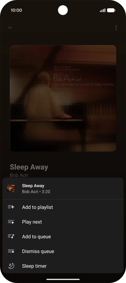 Press the add icon. Press the add icon.