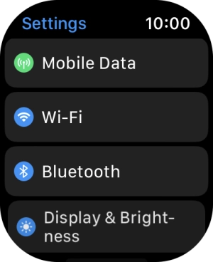 Press Wi-Fi. Press Wi-Fi.