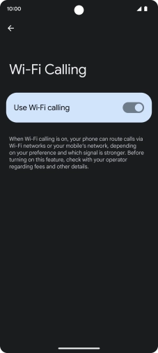 Press the indicator next to Press the indicator next to