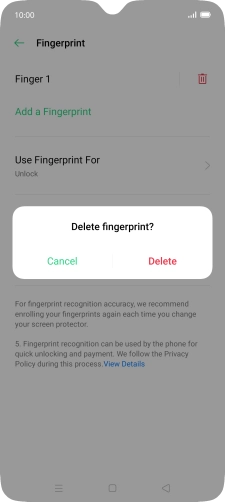 Press Delete. Press Delete.