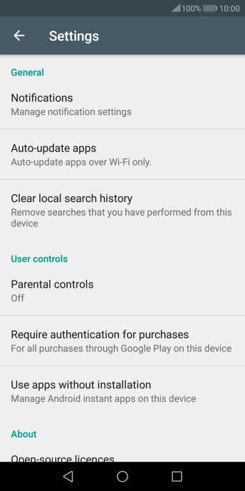 Press Auto-update apps. Press Auto-update apps.