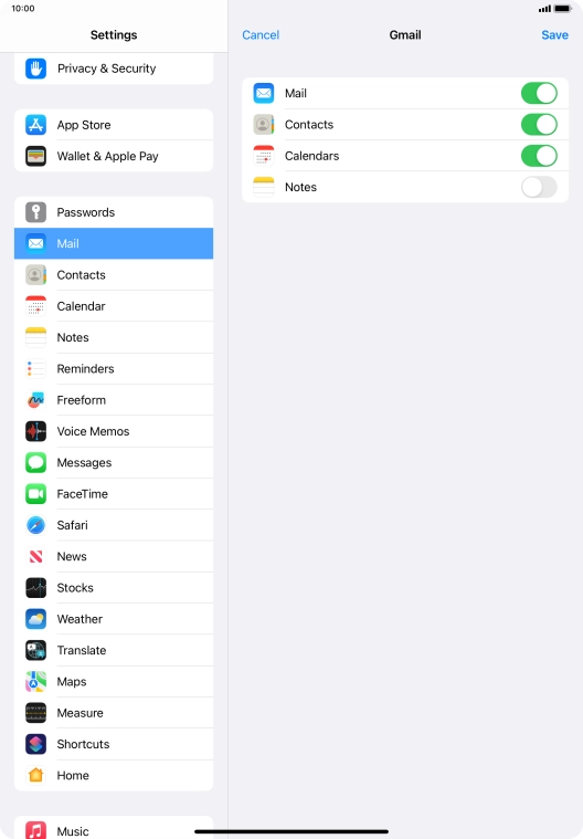 If this screen is displayed, you email account has been recognised and set up automatically. Follow the instructions on the screen to key in more information and finish setting up your tablet. If this screen is displayed, you email account has been recognised and set up automatically. Follow the instructions on the screen to key in more information and finish setting up your tablet.