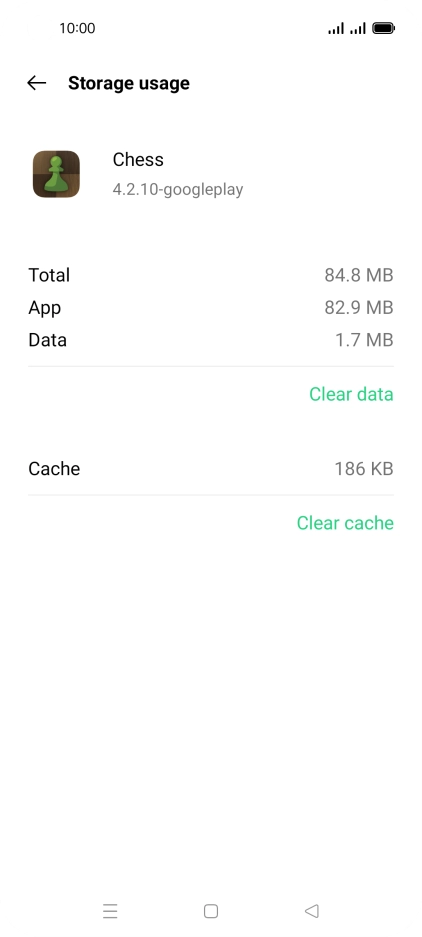 Press Clear cache. Press Clear cache.