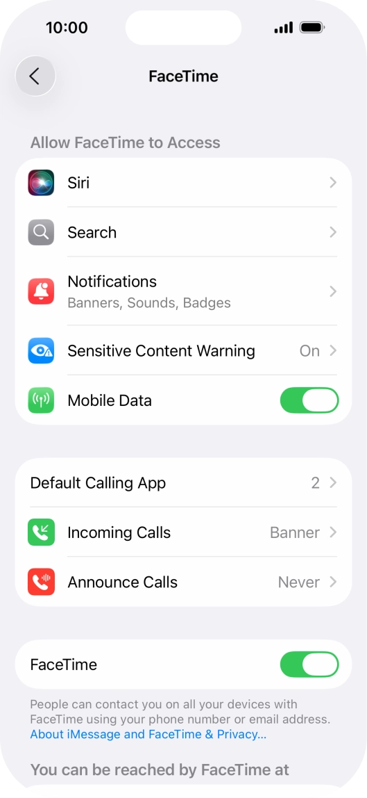 Press the indicator next to Press the indicator next to