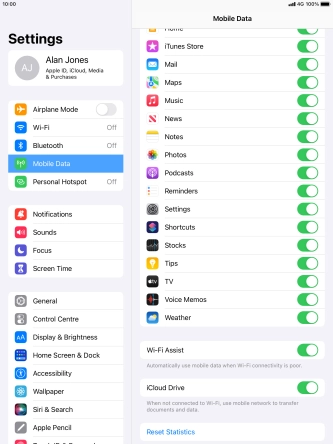 Press the indicator next to Press the indicator next to