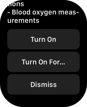 Press Turn On. Press Turn On.