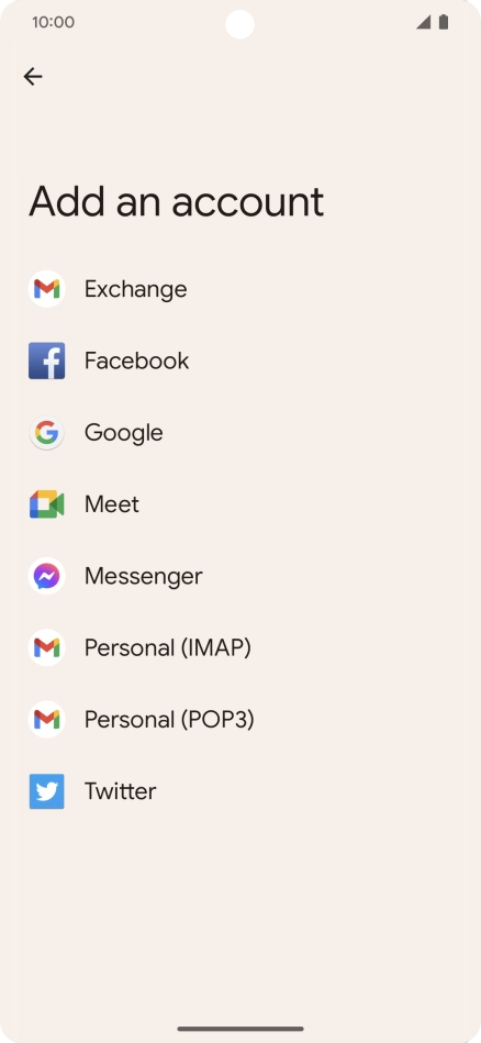 Press Google. Press Google.