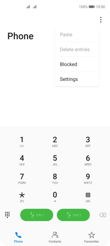 Press Settings. Press Settings.